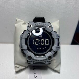 Ativa Black and Gray Smartwatch